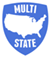 Coverage Multi State 51x58 Blue