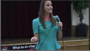 Michele speaking