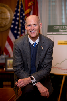 Governor Rick Scott; Photo courtesy of flagov.com