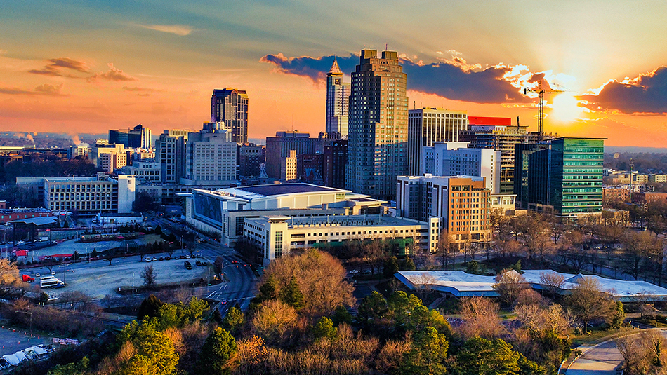 Downtown Raleigh, North Carolina, USA Skyline Aerial Raleigh 950