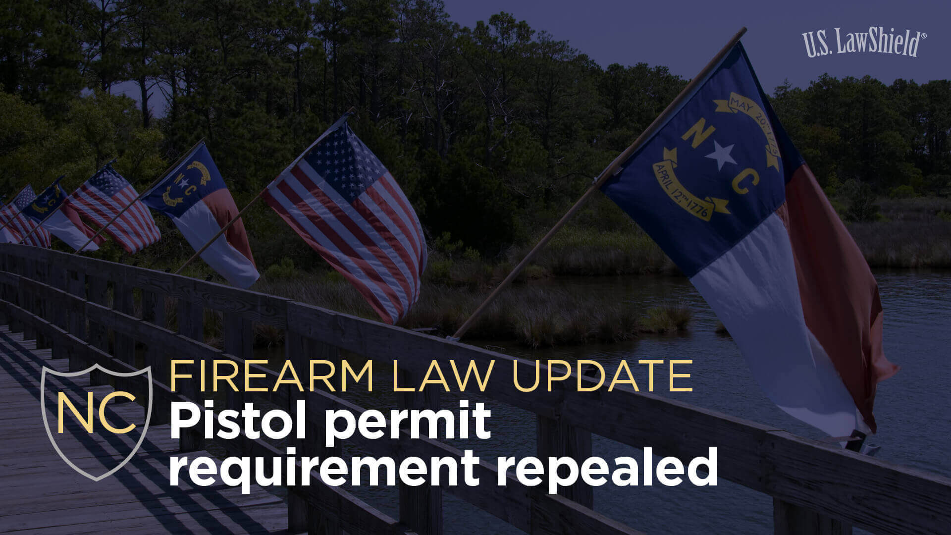 NC Pistol Permit requirement repealed